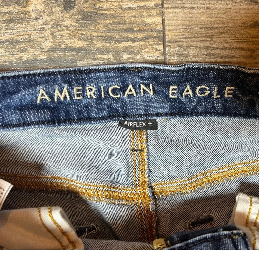 American Eagle AE Airflex Original Straight Jeans‎ Mens 30x34 Stretch Stackable